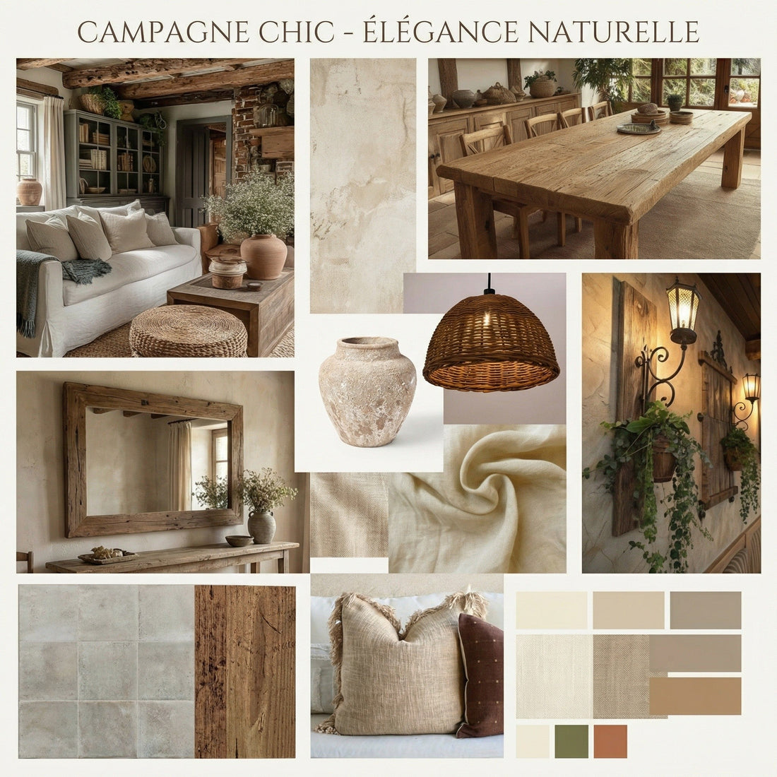 Rustic country style: the art of bringing nature into your home