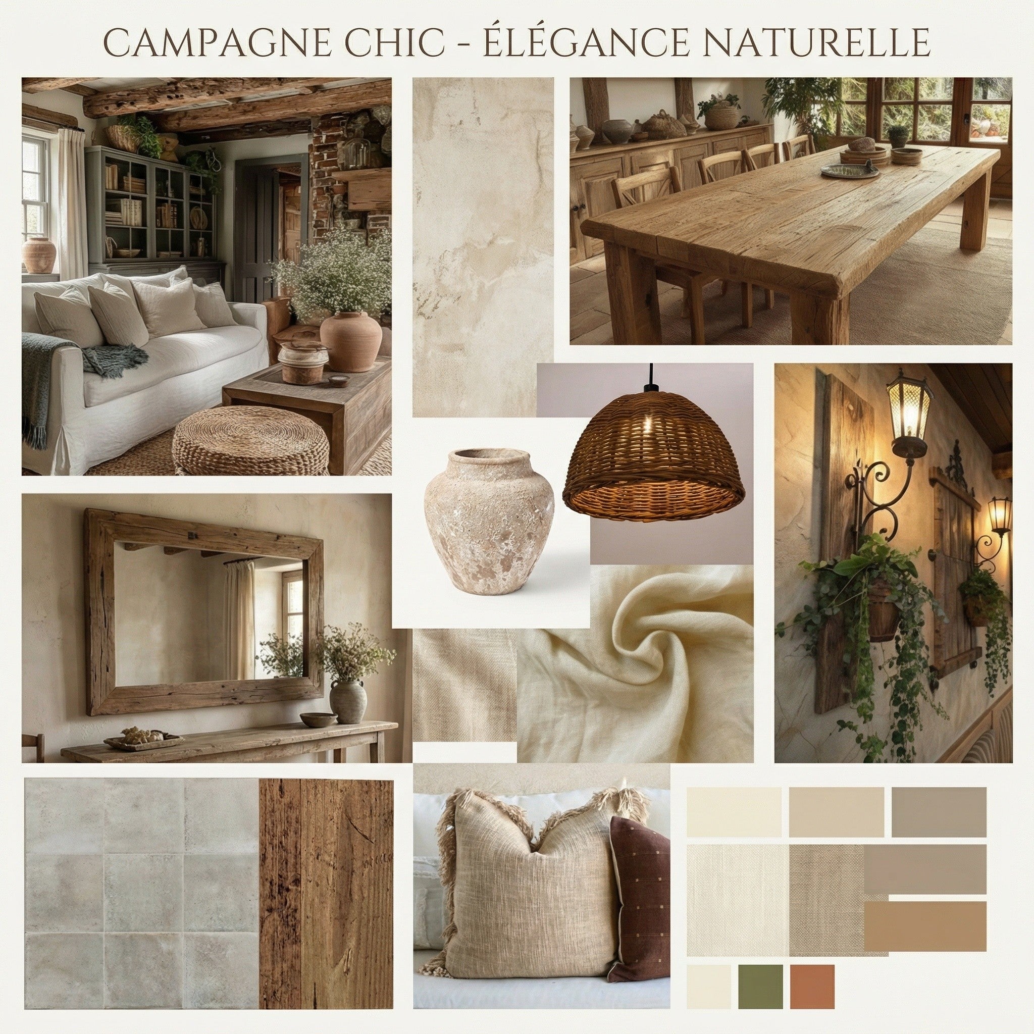 Rustic country style: the art of bringing nature into your home