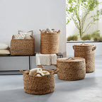 RAGA Rectangular woven basket by La Redoute