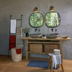 RAGA Rectangular woven basket by La Redoute