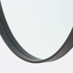 ALARIA Round black mirror by La Redoute