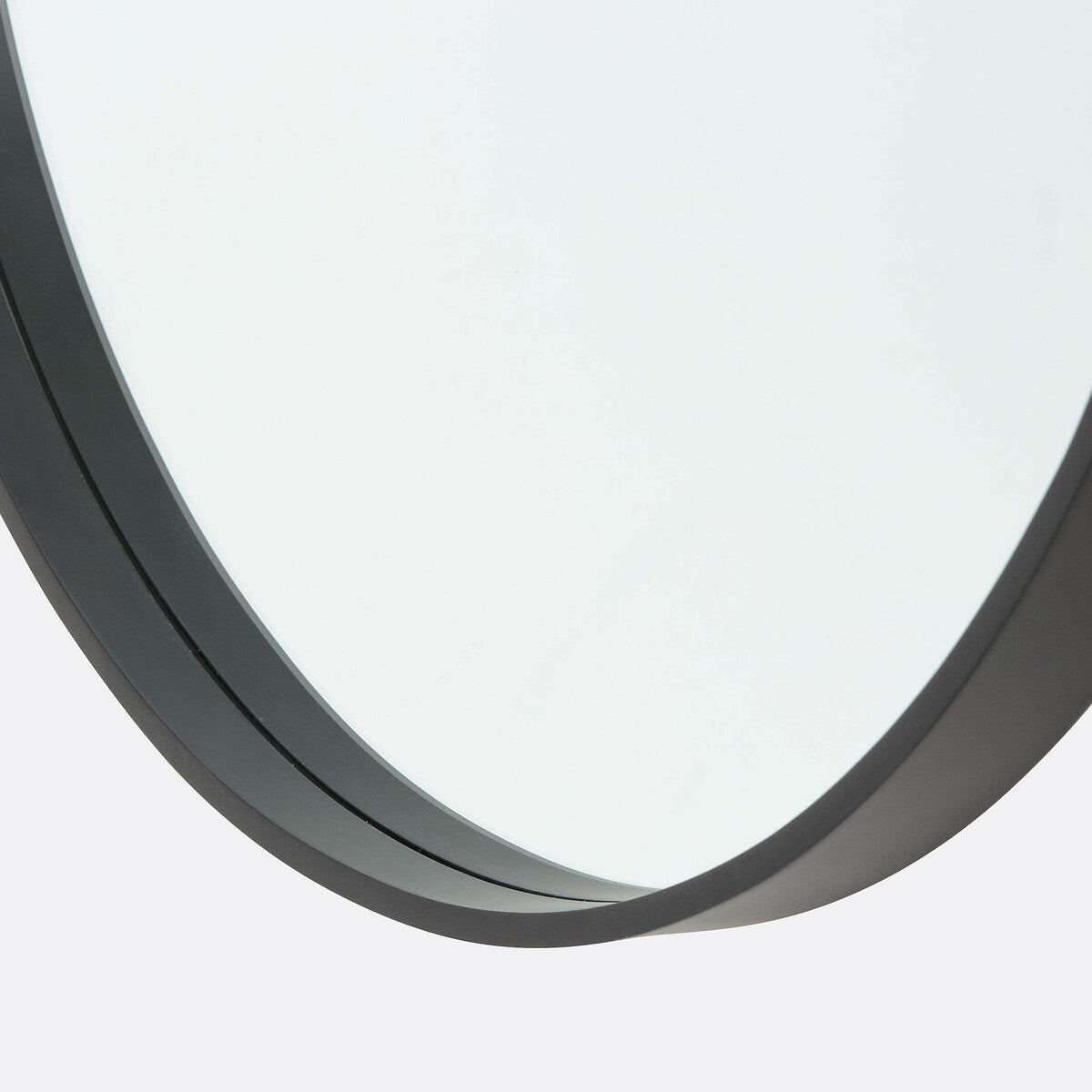 ALARIA Round black mirror by La Redoute