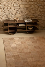 OLIVARION jute rectangular rug by Sklum