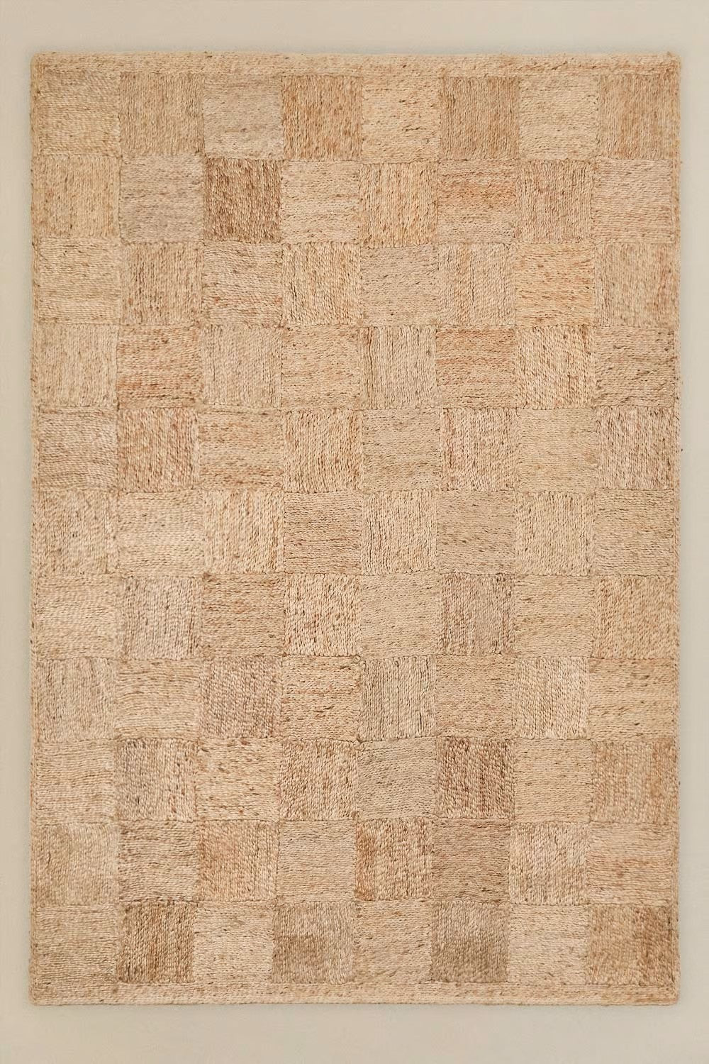 OLIVARION jute rectangular rug by Sklum