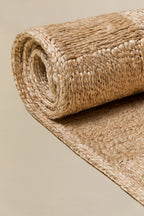 OLIVARION jute rectangular rug by Sklum