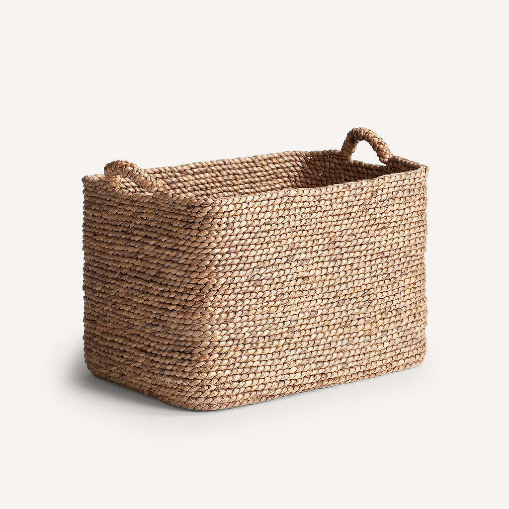 RAGA Rectangular woven basket by La Redoute